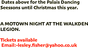  Dates above for the