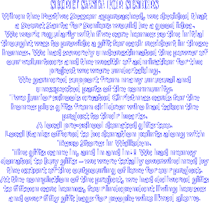 SECRET SANTA FOR SENIORS